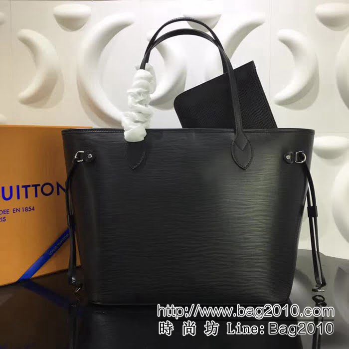 路易威登LV頂級原單高仿頂級M54185黑色Neverfull 中號手袋 YDH1334